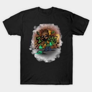 Treeman street artist T-Shirt